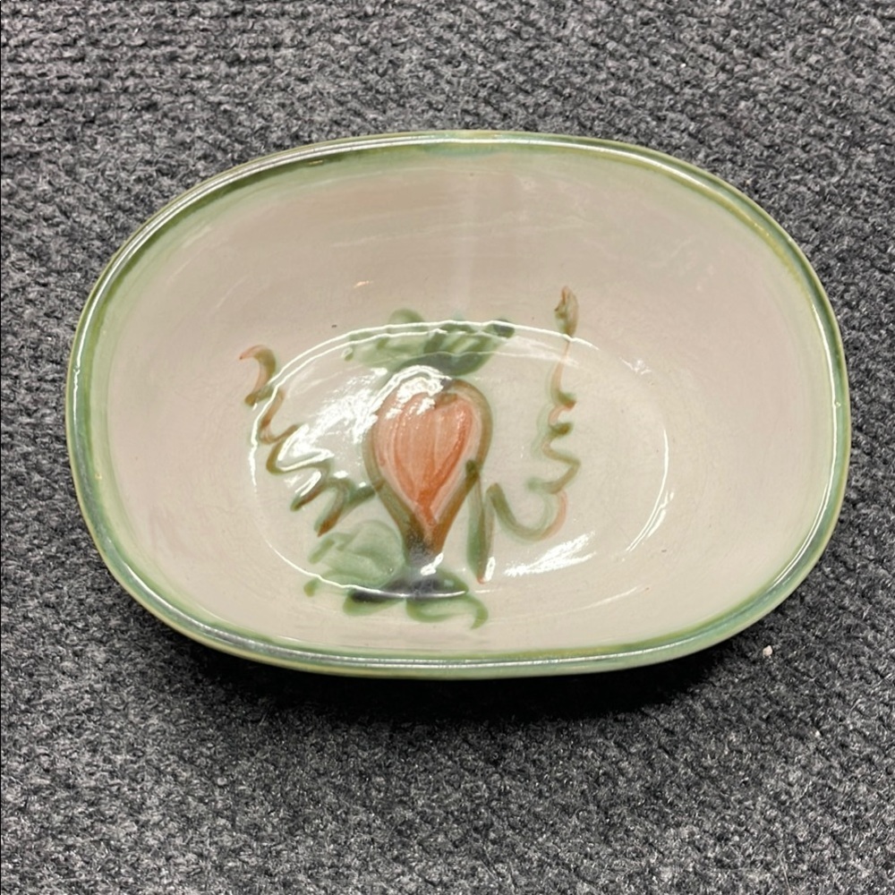 John Taylor Louisville Pottery‎ Handmade Hand painted Bowl serving dish Medium
